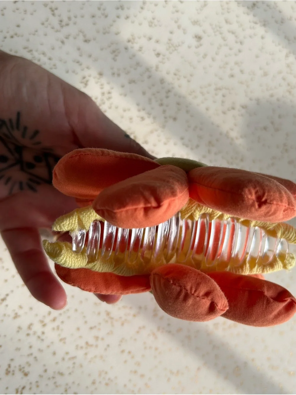 Giant Y2K Plush Hair Claw